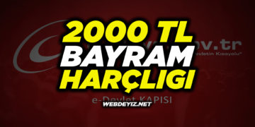 2000 TL Bayram Harçlığı