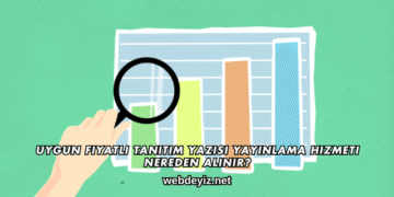 Uygun Fiyatlı Tanıtım Yazısı Yayınlama Hizmeti Nereden Alınır?