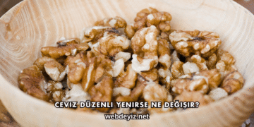 Ceviz Düzenli Yenirse Ne Değişir?
