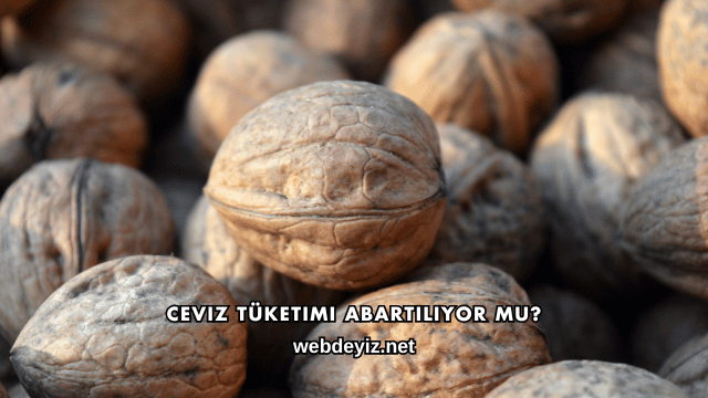 Ceviz Tüketimi Abartılıyor mu?