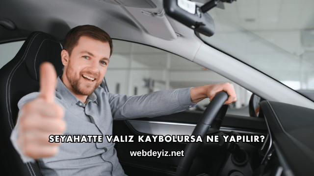 Seyahatte Valiz Kaybolursa Ne Yapılır?