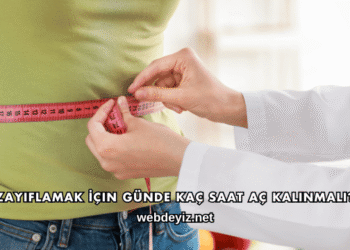 Zayıflamak İçin Günde Kaç Saat Aç Kalınmalı