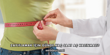 Zayıflamak İçin Günde Kaç Saat Aç Kalınmalı